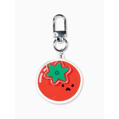 Sammyostore Turned Tomato Cat Keychain