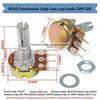 Adjustable WH148 Double Potentiometer Amplifier B1K-500K, 15/20MM Handle