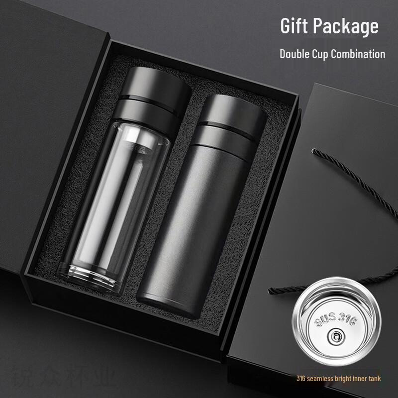 BEANBEANLOVE Business Stainless Steel Insulated Thermos