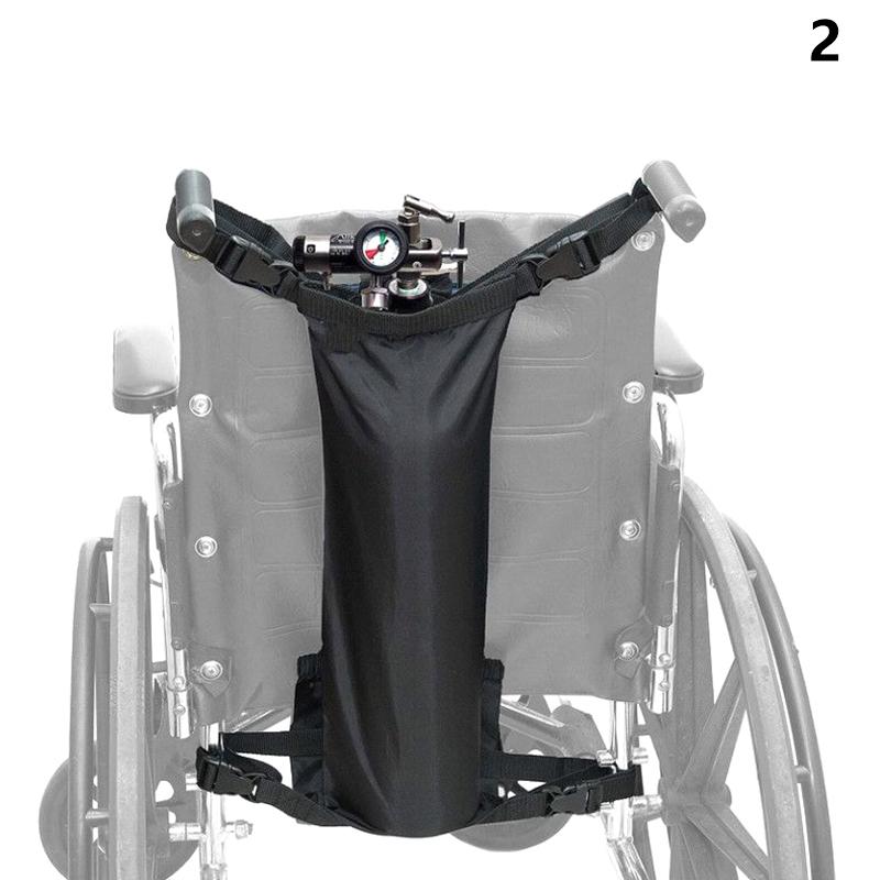 

Oxygen Tank Holder For Wheelchair Portable Medical Cylinder Backpack For Travel Carrier Accessories Bag For Walker Rollator