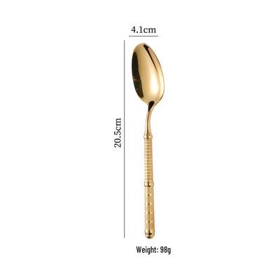 Abay Gold-Plated Stainless Steel Spoon