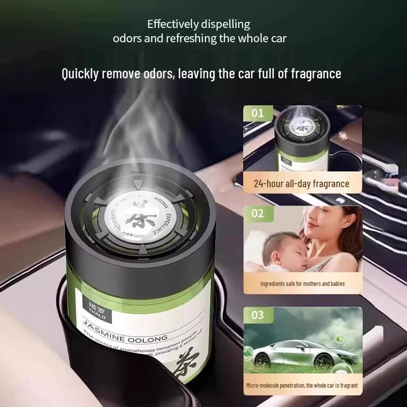 High-End Car Air Freshener: Long-Lasting Solid Balm Aromatherapy Ornament Fragrance