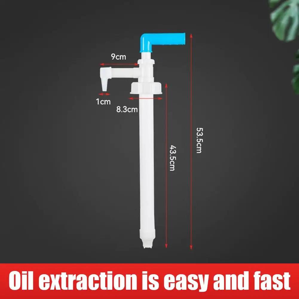 Manual Oil Pump Fine Workmanship High Efficiency Flexible Practical Oil Transfer Pump For Barrel Drum Liquid Extraction M5L3