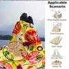 1pc Pizza Ingredients Print Blanket   Lightweight Flannel Throw Blanket For Sofa, Bed, Living Room, Office, Outdoor Travel, Camping