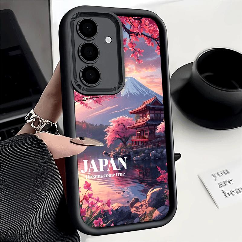 Phone Case for Samsung Galaxy S26 S25 Ultra S24 FE Osaka Tokyo Japan Scenery Shell S23 Plus S22 + S21 S20 5G Soft Silicone Funda