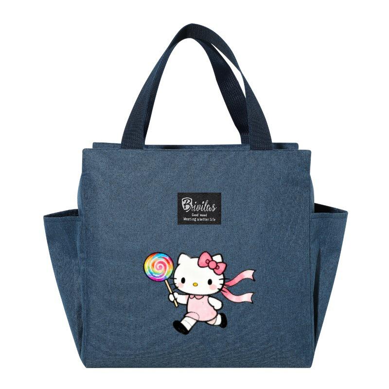 Hello Kitty Insulated Bento Bag - Portable Lunch Box for Picnics & Outings