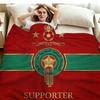 Morocco National Football Team Logo Wall Tapestry Aesthetic Wall Hanging Printed Fabric Blanket Decorative Tapestries for Bedroom Living Room Home Dec