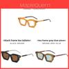 Hexagon Shape Fashion Sunglasses With Uv400 Protection For Outdoor Activities And Casual Wear