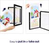 A3 A4 Children Art Frames Magnetic Front Open Changeable Kids Frame for Poster Photo Drawing Paintings Pictures Display