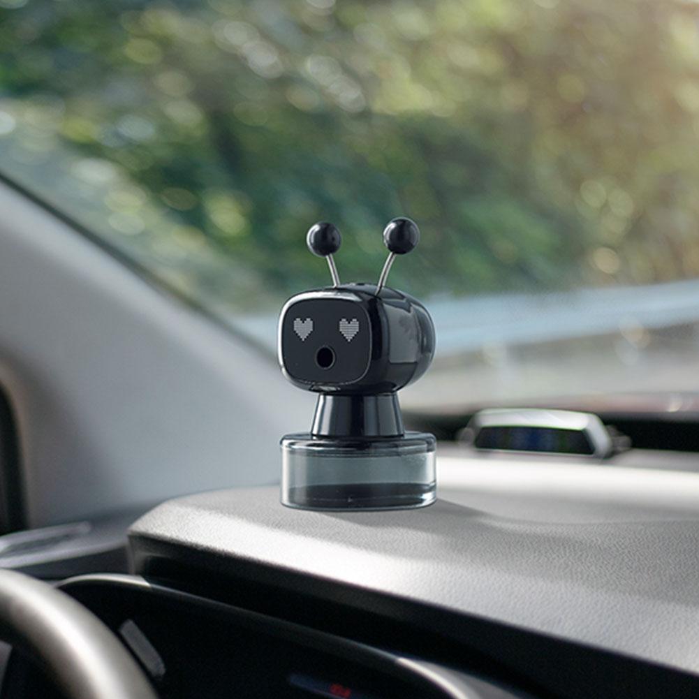 Odświeżacz Powietrza do Samochodu AI Inteligentny Robot Akumulatorowy Zapachowy Dyfuzor Samochodowy Aromaterapia Perfumy