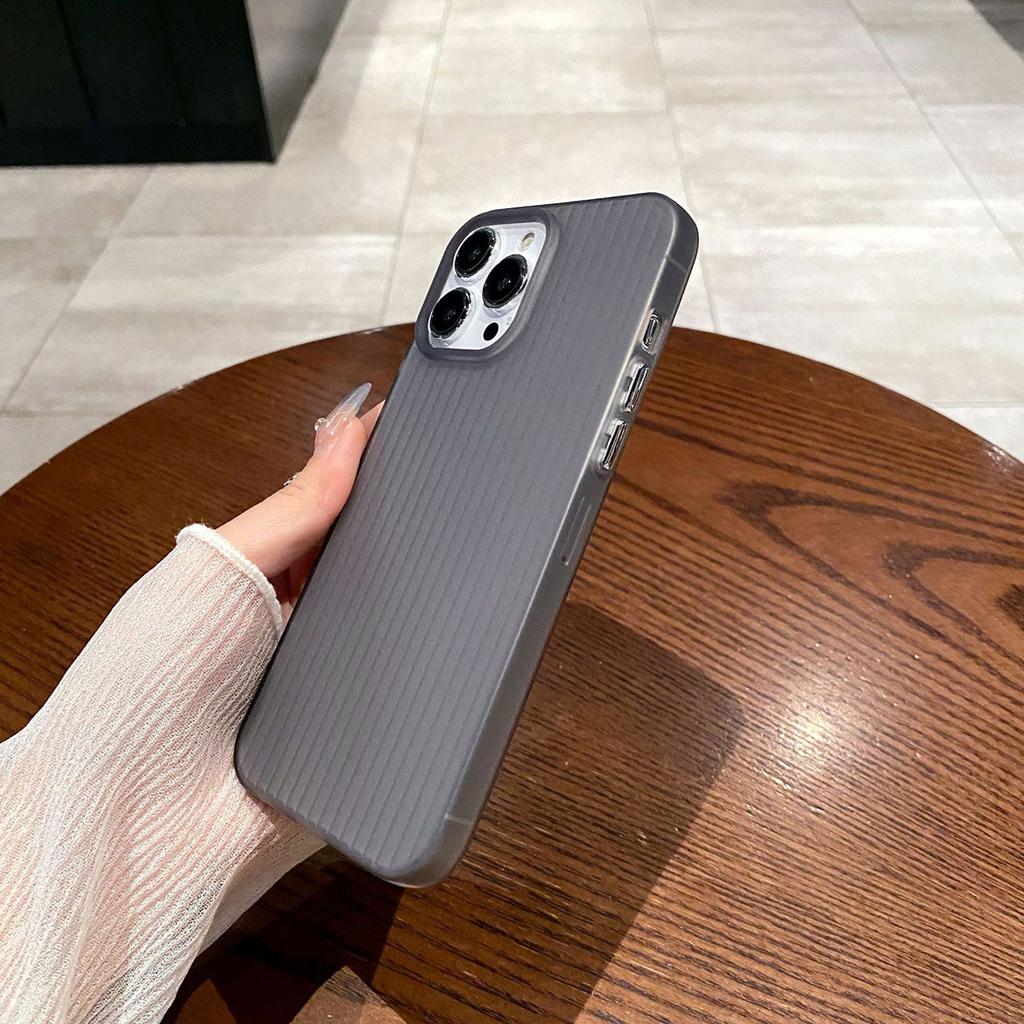 Skin Friendly Phone Case for iPhone 11 12 13 14 15 16 iPhone 11 12 13 14 15 16 Pro 12 13 14 15 16 Pro Max Luxury Corrugated Pattern Shockproof Cover