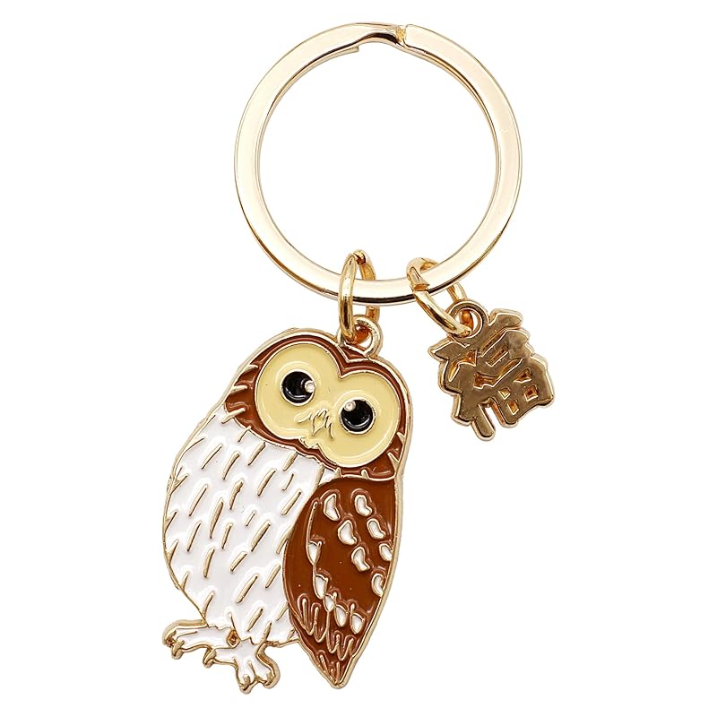 

animal Keyring [Owl] Animal cute key ring Z0118/KH