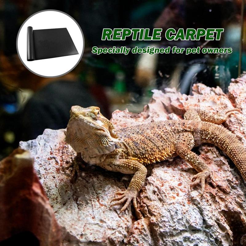 Reptile Carpet Terrarium Liner Bedding Reptile Substrate Mat Safe And Comfortable Reptile Cage Mat For Snake Gecko Lizard