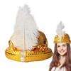 Başlık Hint Şapkası Performans Aksesuarları Arap Başlığı Parti Şapkası Sultan Türban Şapkaları Cosplay Karnaval