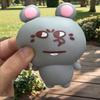 Jucărie Kawaii Moale de Strâns Șoarece Animal Abstract Squishy Jucărie Fidget Amuzantă pentru Ameliorarea Stresului Lipicioasă Jucărie Moale de Strâns Ventilație Cadou
