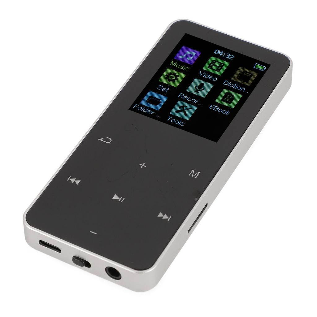 Music Player 2 Inch HD Screen Noise Reduction Electronic Book FM Radio Voice Recording HiFi Lossless Sound Portable MP3 Player