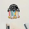 Personalized Basketball Metal Sign Wall Sculpture Home Decor