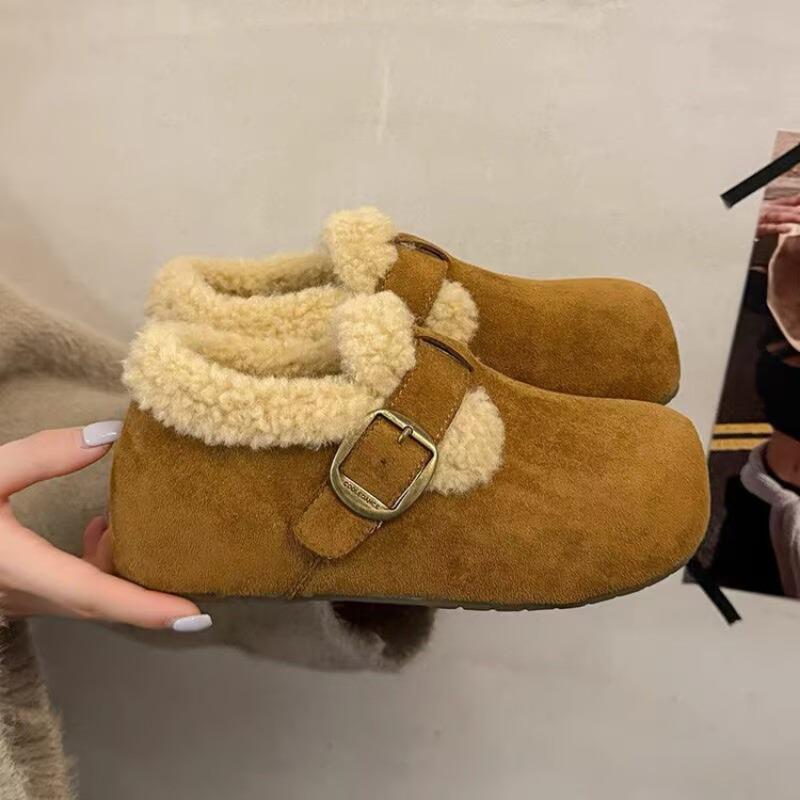 

Ретро, на толстой подошве, модные и универсальные флисовые туфли, женская обувь, теплые хлопковые туфли, зимние ботинки 40 верблюд