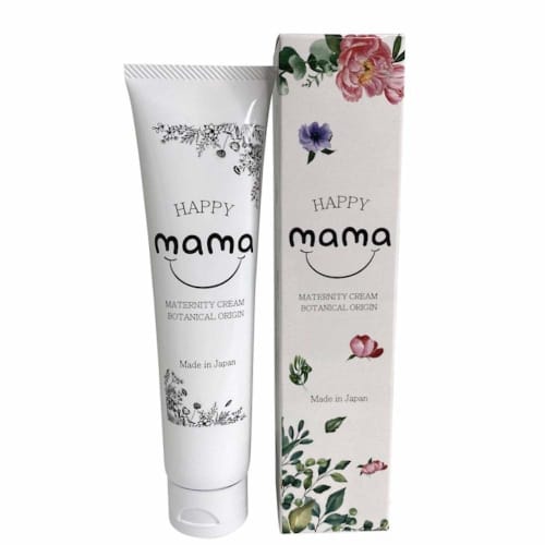 HAPPY Mama 120g Stretch Mark and Maternity Organic [Approximately 3-Month Supply/120g/Made In Japan]