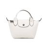 Le Pliage Xtra 17 Effen Kleur Drukknop Ritssluiting Leer Knoop Schoudertas Mini Dames handtassen Beige 1500987037