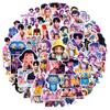 Kawaii Anime Kpop Naklejki Łowca Demonów Kreskówkowe Naklejki Pieczętujące Wodoodporne DIY Scrapbooking Artykuły Papiernicze Słodkie Naklejki Prezenty