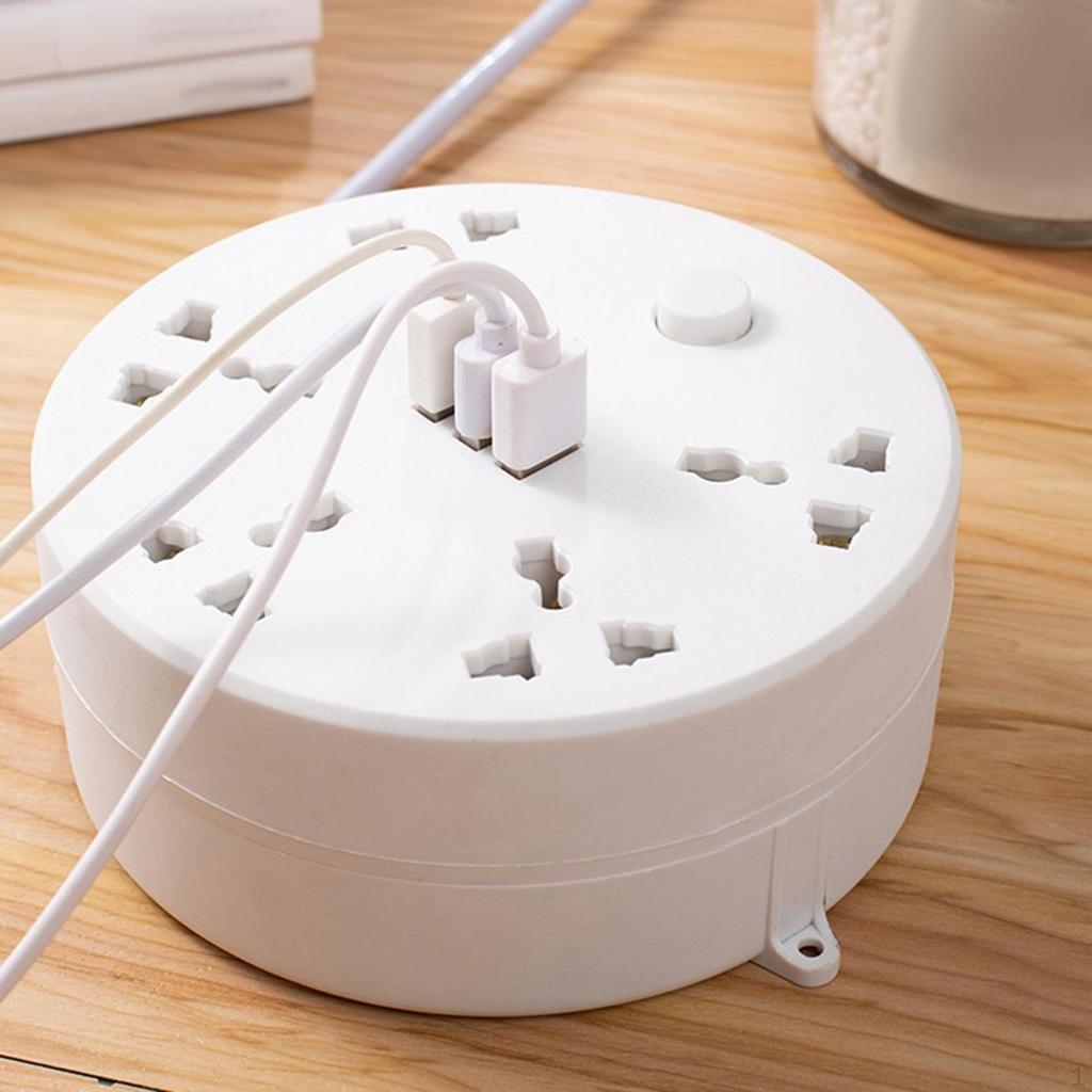 Stromverlängerungsleiste Haushalt Praktische Leiste für Wohnheim Heim Büro