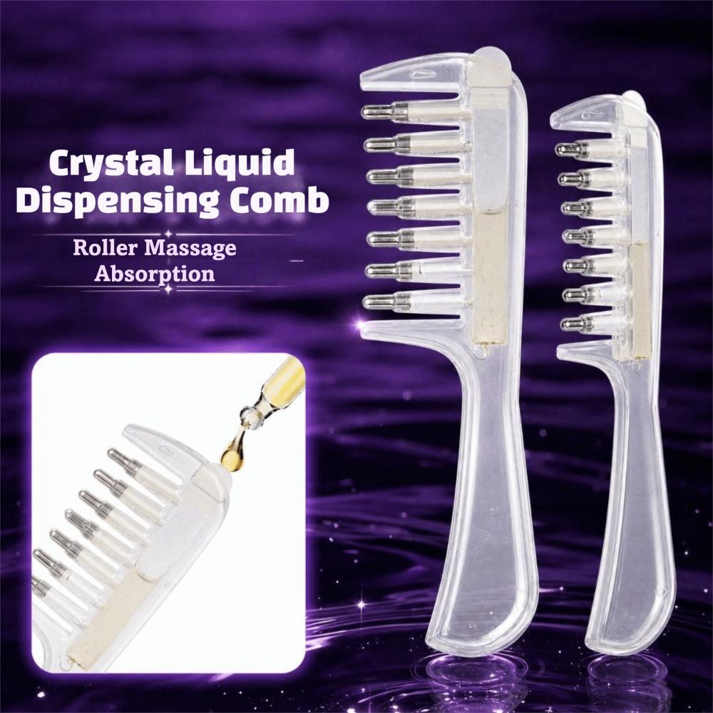 Multi-Function Mini Portable Head Applicator Massage Guide Liquid Comb Barber Shop Salon