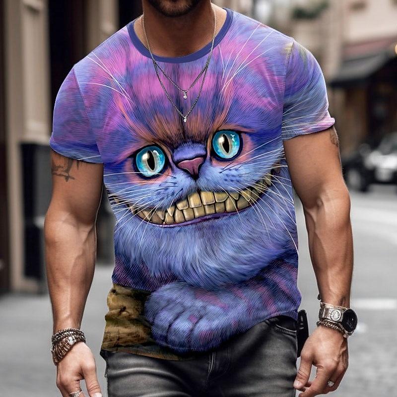 Ruth Thompson Men's Dragon T Shirt Short Sleeve T Shirt 3D Print Crew Neck Shirt Exaggerated Designer