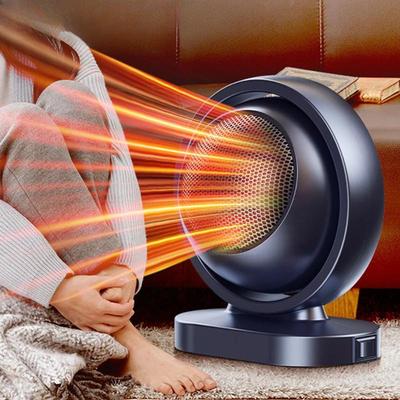 Chauffage à air chaud ménager d'hiver portable pour salle de bain, chauffage électrique de bureau, mini ventilateur chauffant PTC de bureau