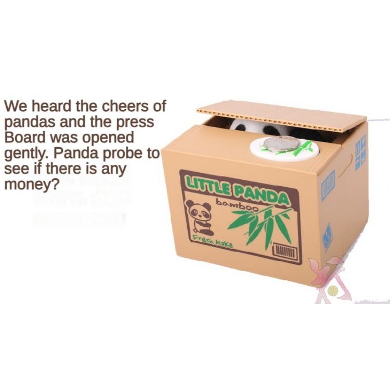 New Steal Money Cat Upgraded Version Steal Money Panda Steal Money Panda Money Box Piggy Bank Gift