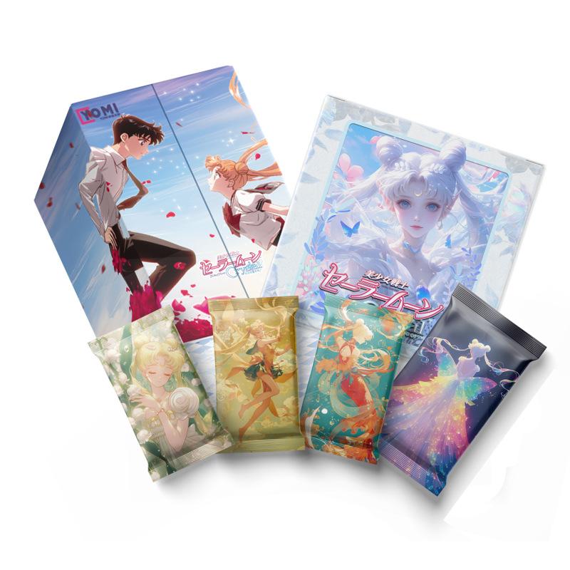 Sailor Moon Card Silver Kingdom Tsukino Usagi Luna Takeuchi Fantasy Magic Eternal Crystal Anime PR Collection Card Toy Gift