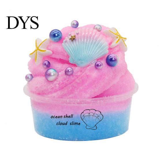Elastic Squeezing Toy 60ml Biscuit Slime Rebound Portable Display Mold Decompression for Nursery School Fidget