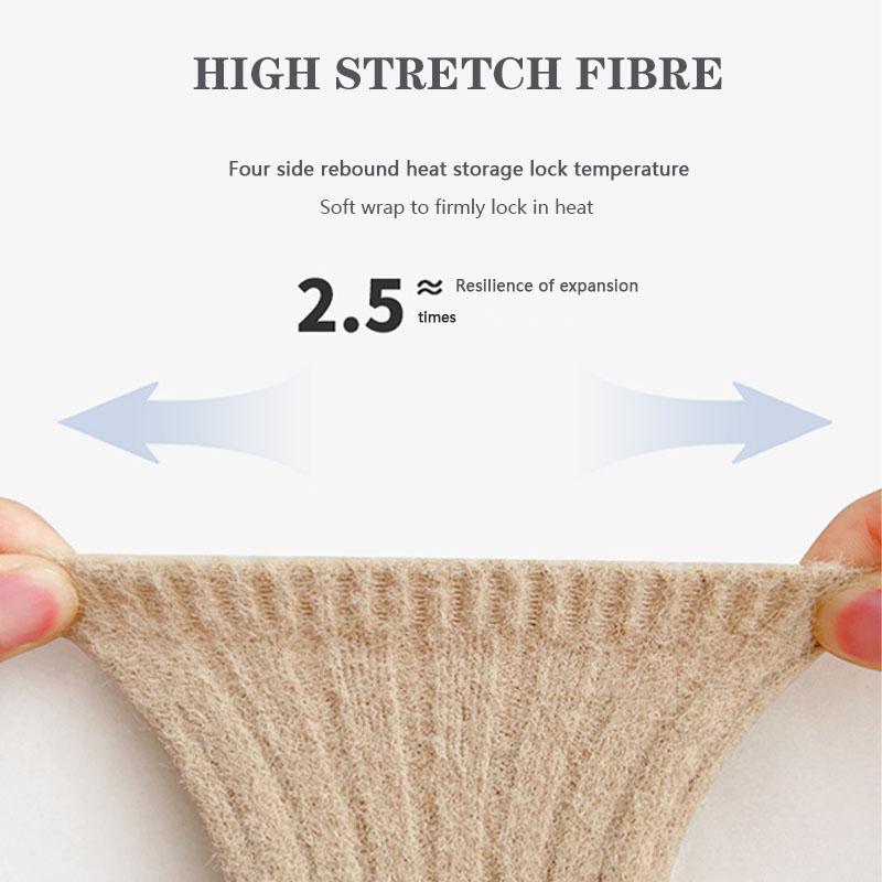 4 páry/lot Sada dětských ponožek Teplé Měkké Bavlněné Dětské Ponožky Bezešvé Pohodlné Středně Vysoké Dětské Ponožky Pro Chlapce A Dívky