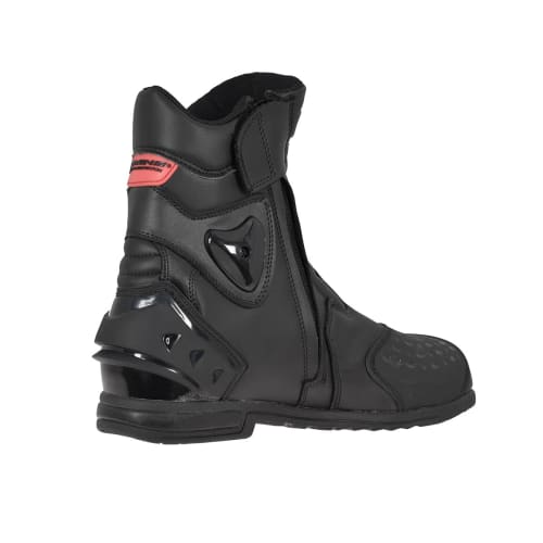KOMINE Motorcycle Protective Sports Short Riding Boots BK-067 799 Waterproof 05-067 Black 26.5 cm
