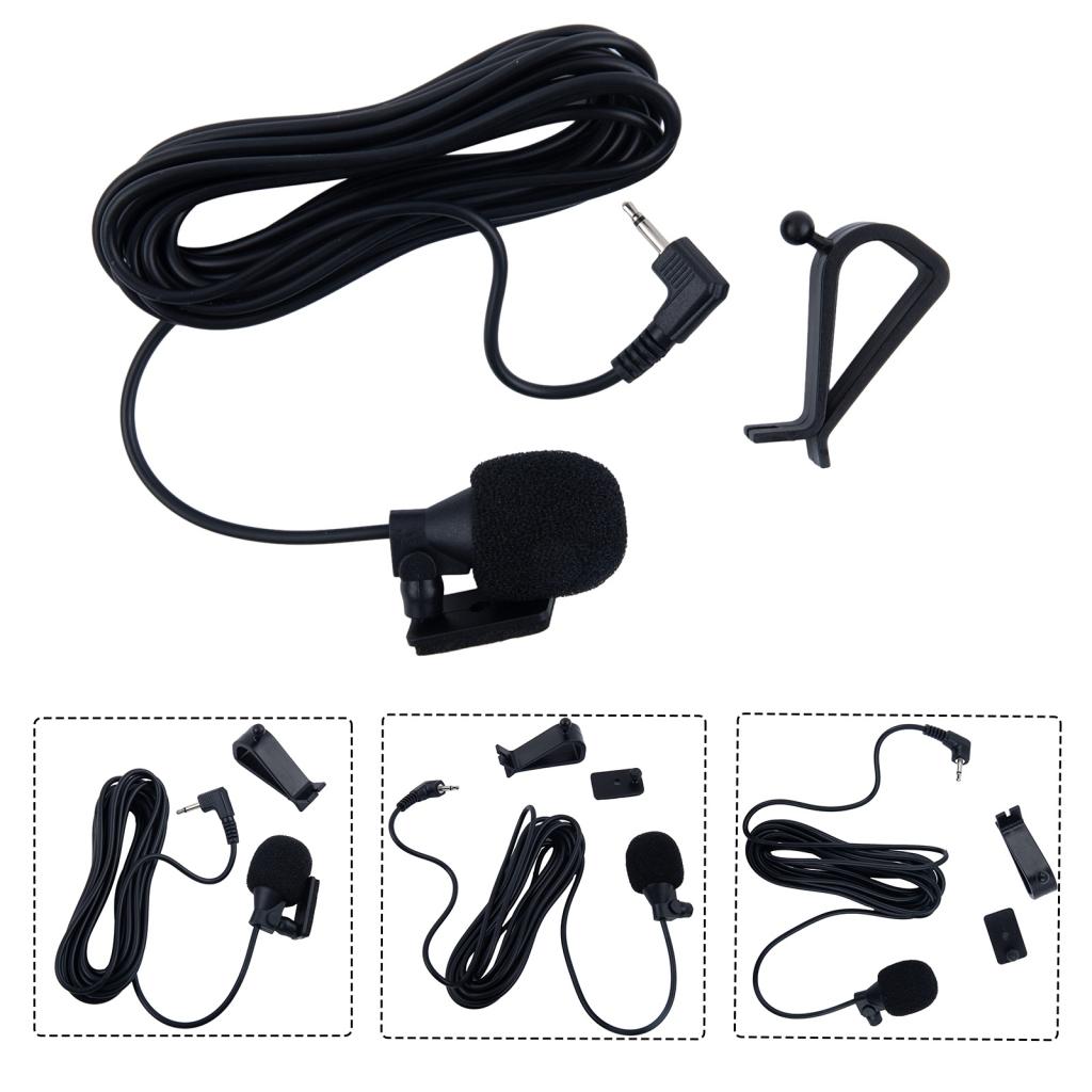 Peças Microfone Plástico+Metal Substituição Acessórios Eletrônicos para Carro