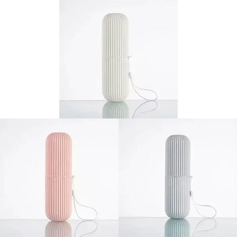 1/2/3/S Portable Toothbrush Cup Bathroom Toothpaste Holder Storage Case Box Organizer Travel Toiletries Storage Cup
