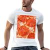 Salami Pizza Tshirt Modern Style Print Tshirt