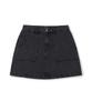 Clove [26Ss Clove] Denim Pocket Skirt (Black)