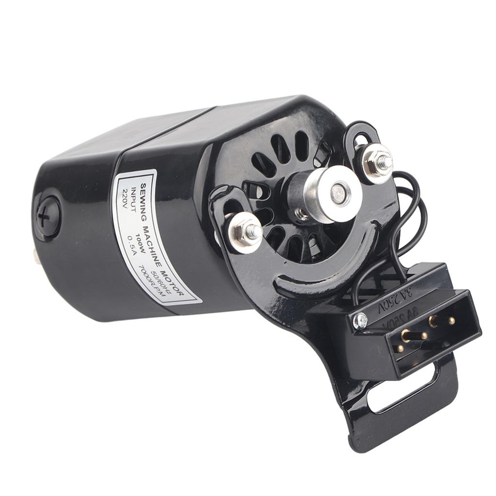 100W Sewing Machine Motor & Foot Pedal Kit Set Domestic Sewing Machine Parts Reverse