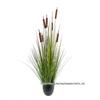 Oriental Cattail Artificial Plant for Yard and Garden Decor