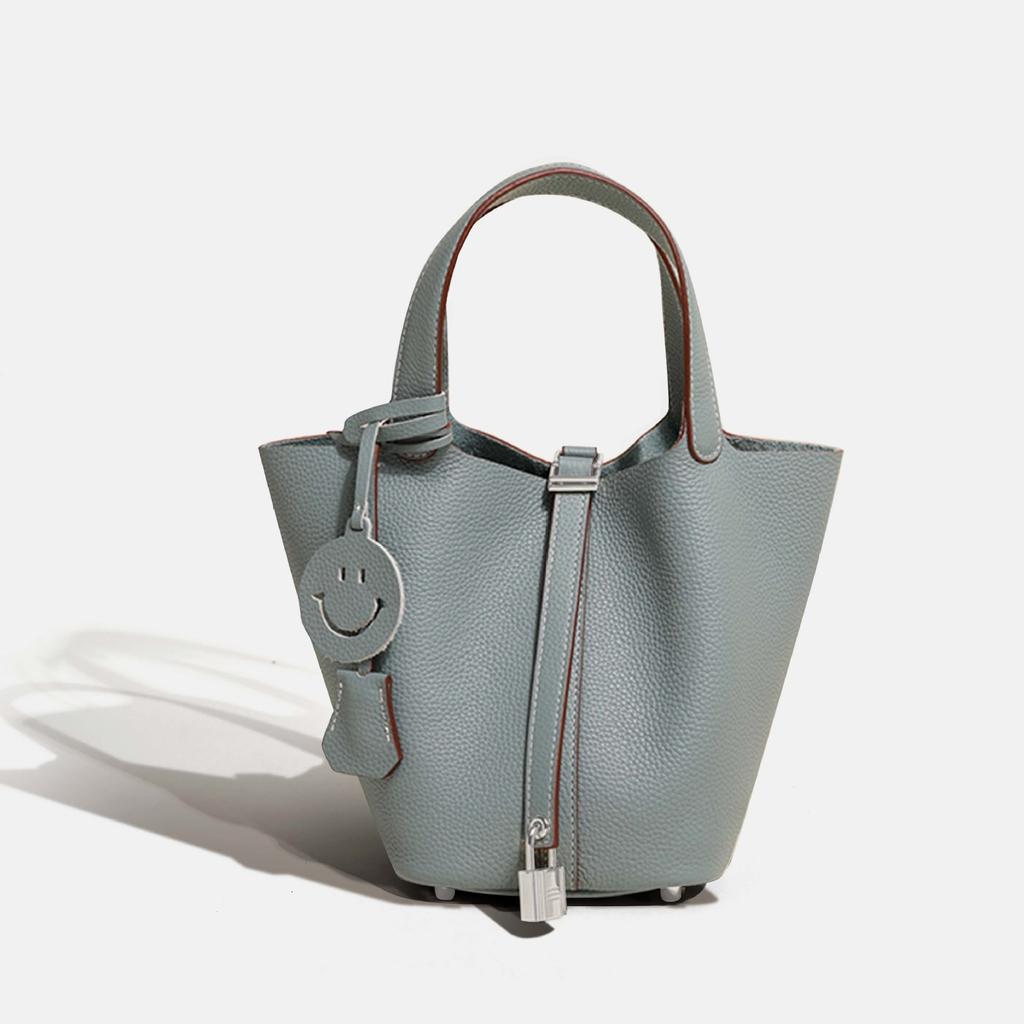 Leder-Togo-Tasche aus hochwertigem Rindsleder, neuwertiger Gemüsekorb, Damen-Beuteltasche, elegante Damen-Pendlertasche