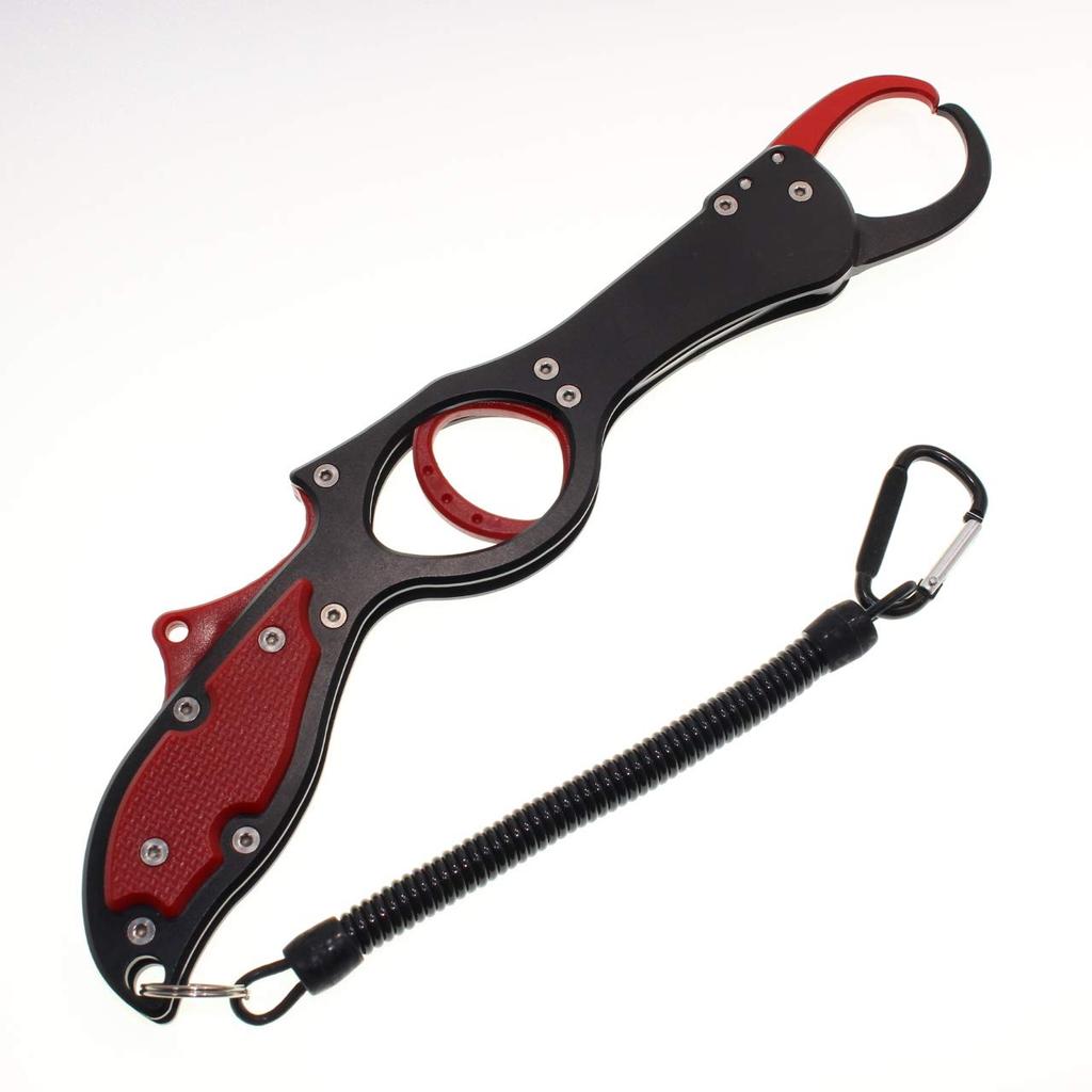 1091 Fish Lightweight Aluminum Fish Long Reach Gun Grip (Iregui) Grip, Grip, (Black (Resin Trigger))
