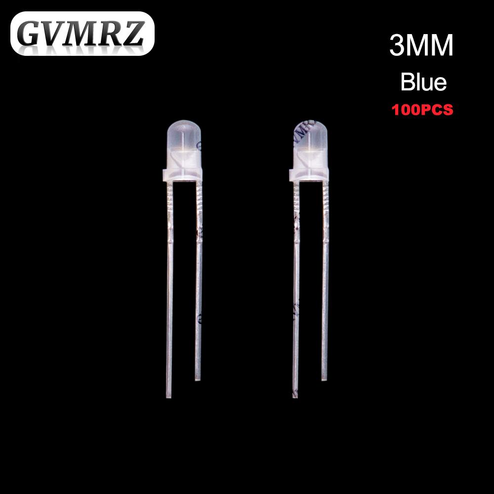 Frosted LED Diode Indicator 3mm 5mm Single & Red-Green Bi-Color Common Anode / Cathode