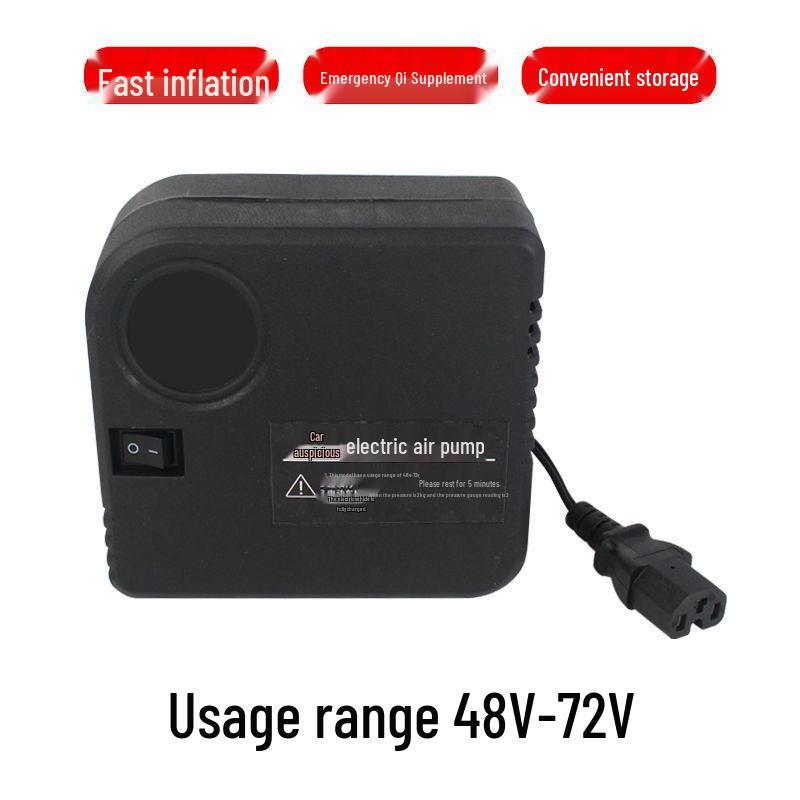 

Універсальний електричний насос для шин для транспортних засобів та мотоциклів 12В/48В/60В/72В