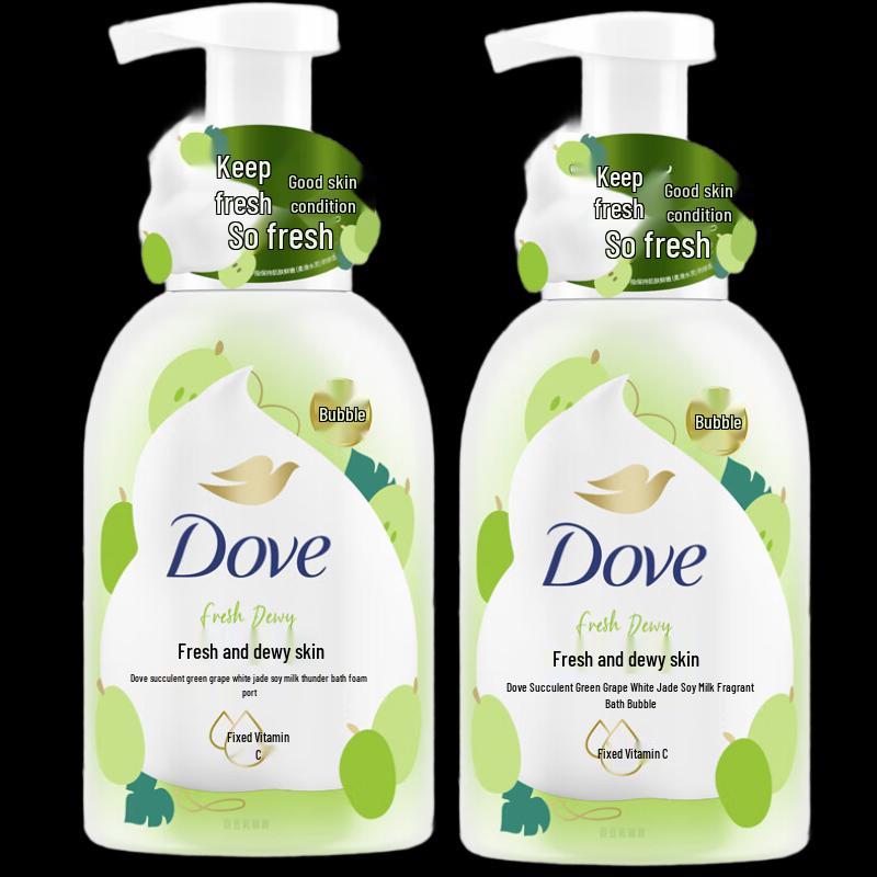 Dove Succulent Green Grape & Soy Milk Scented Bath Bubble