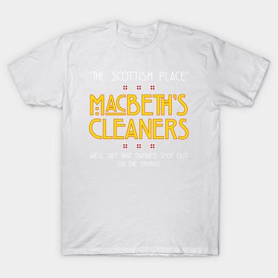 T Shirt Women Macbeths Cleaners Harajuku Print Kawaii Tshirt Summer Short Sleeve Female T-Shirt Top Tee