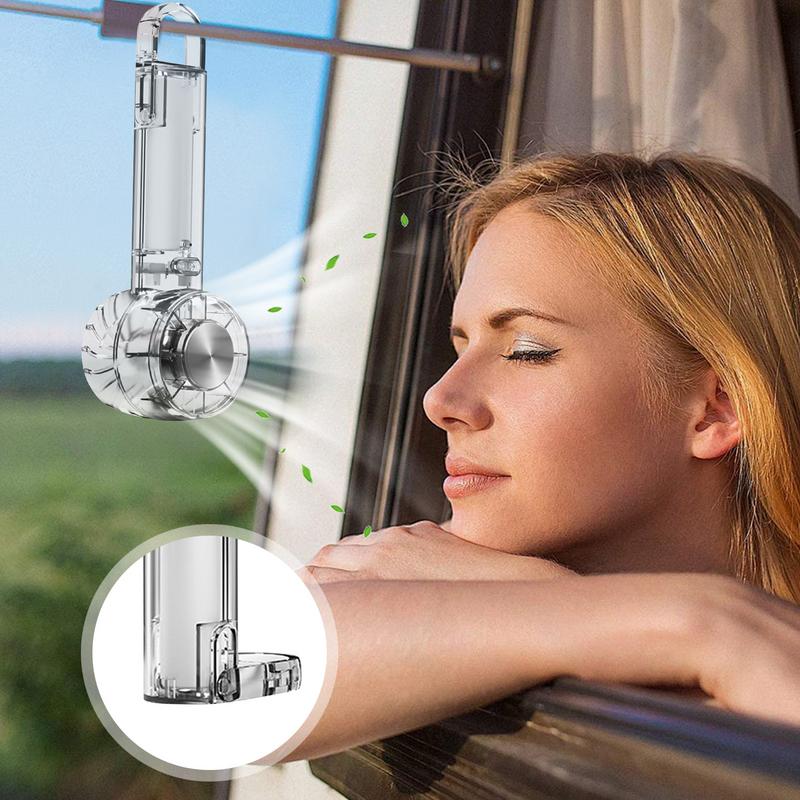 Handheld Fan Rechargeable Portable Handheld Fan With Cold Compress 2000mAh Battery-Powered 3 Speeds Silent Air Circulation For