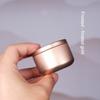 1/5Pcs Portable Tea Canister Mini Empty Pot Tea Box Candy Round Cans Thickened Iron Herb Sealing Jar Spice Storage Organizer
