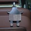 Diamond Crystal Car Seat Headrest Hook Hanger Storage Organizer Universal with Cup Holder for Handbag Bling Car Accessories