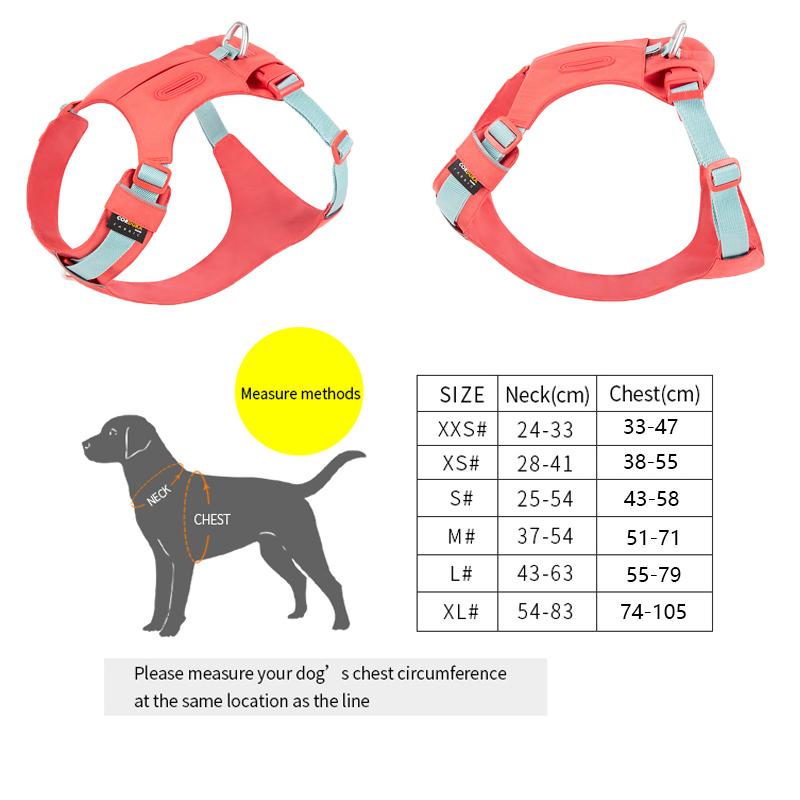 Haustiergeschirr Zugfrei Nylon Reflektierend Hundetaschengeschirr Verstellbar Bequem Kontrolle Training Spaziergang Welpe Hundezubehör